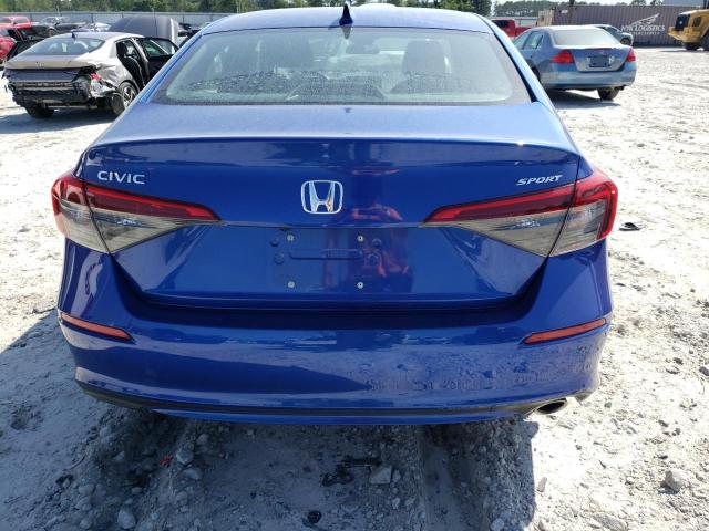 2HGFE2F57NH556465 - 2022 HONDA CIVIC SPORT 蓝色 照片 6