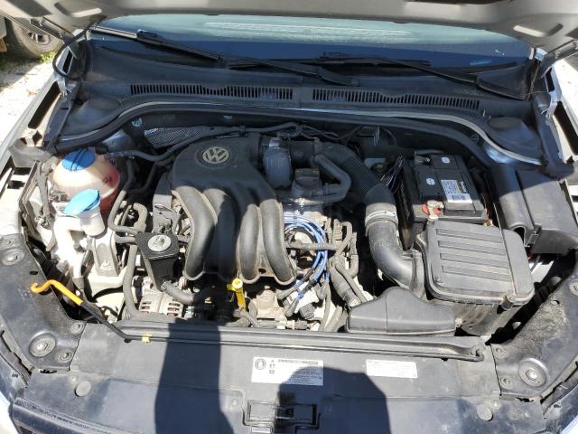 3VW2K7AJ4EM250295 - 2014 VOLKSWAGEN JETTA BASE Արծաթագույն լուսանկար 11