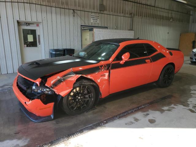 2C3CDZFJXMH631186 - 2021 DODGE CHALLENGER R/T SCAT PACK ORANGE photo 1