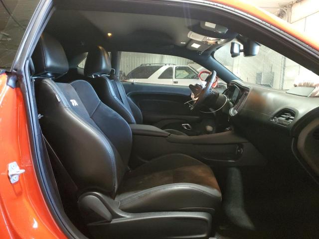 2C3CDZFJXMH631186 - 2021 DODGE CHALLENGER R/T SCAT PACK ORANGE photo 10