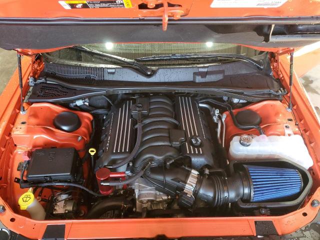 2C3CDZFJXMH631186 - 2021 DODGE CHALLENGER R/T SCAT PACK ORANGE photo 11