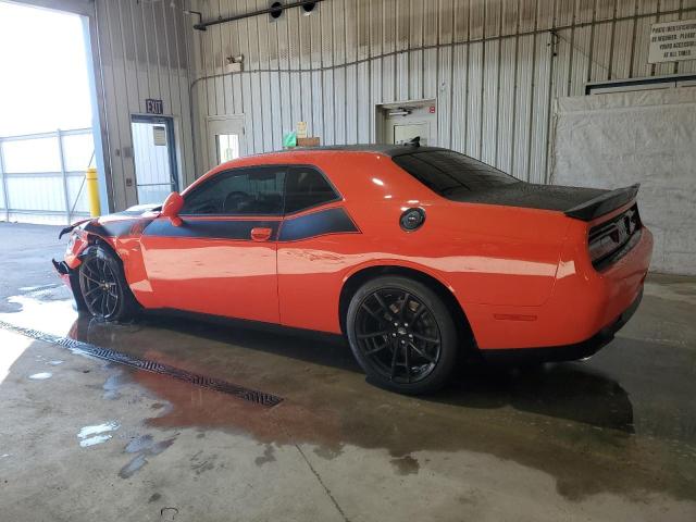 2C3CDZFJXMH631186 - 2021 DODGE CHALLENGER R/T SCAT PACK ORANGE photo 2