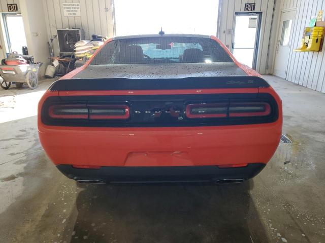 2C3CDZFJXMH631186 - 2021 DODGE CHALLENGER R/T SCAT PACK ORANGE photo 6