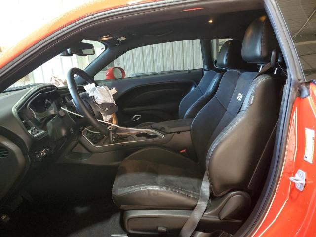 2C3CDZFJXMH631186 - 2021 DODGE CHALLENGER R/T SCAT PACK ORANGE photo 7