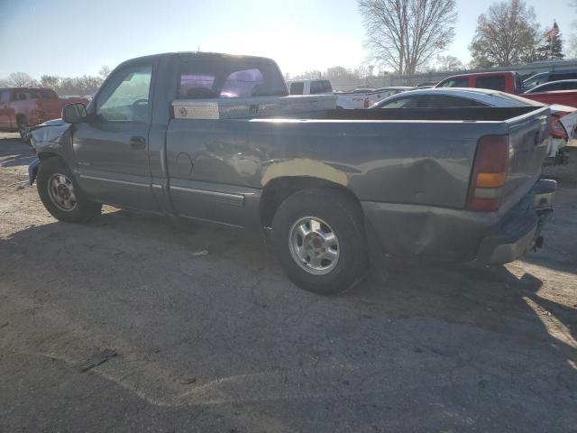 1GCEC14V7YE383586 - 2000 CHEVROLET SILVERADO C1500 GRAY photo 2