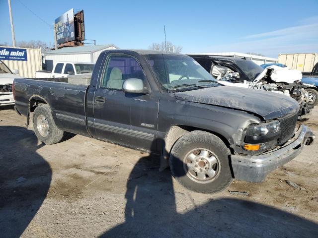 1GCEC14V7YE383586 - 2000 CHEVROLET SILVERADO C1500 GRAY photo 4