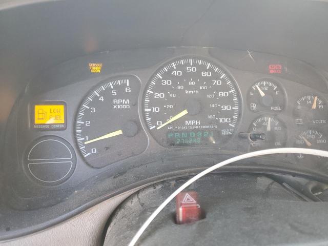 1GCEC14V7YE383586 - 2000 CHEVROLET SILVERADO C1500 GRAY photo 9