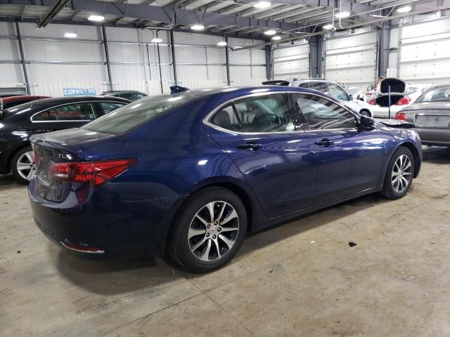 19UUB1F33HA009432 - 2017 ACURA TLX BLUE photo 3