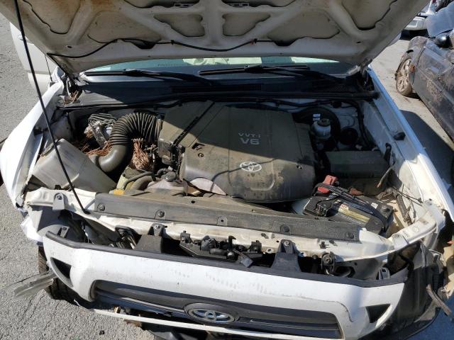 5TEJU4GN9AZ691581 - 2010 TOYOTA TACOMA DOUBLE CAB PRERUNNER WHITE photo 11