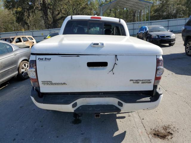 5TEJU4GN9AZ691581 - 2010 TOYOTA TACOMA DOUBLE CAB PRERUNNER WHITE photo 6