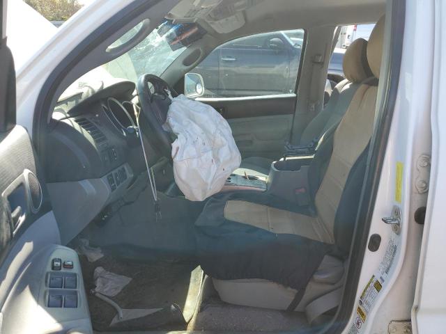 5TEJU4GN9AZ691581 - 2010 TOYOTA TACOMA DOUBLE CAB PRERUNNER WHITE photo 7