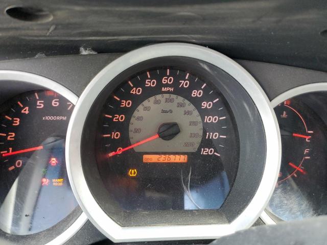 5TEJU4GN9AZ691581 - 2010 TOYOTA TACOMA DOUBLE CAB PRERUNNER WHITE photo 9