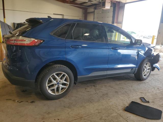 2FMPK4G90NBA20612 - 2022 FORD EDGE SE BLUE photo 3