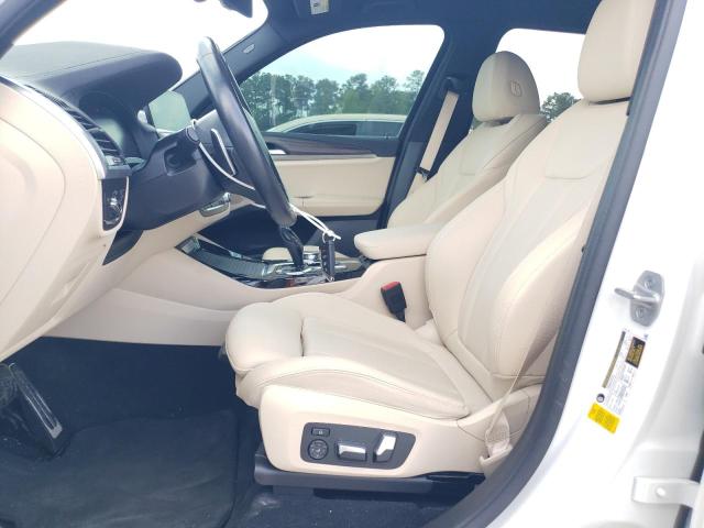 5UXTY3C09M9G62309 - 2021 BMW X3 SDRIVE30I WHITE photo 7