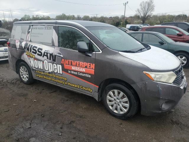 JN8AE2KP5C9035875 - 2012 NISSAN QUEST S GRAY photo 4