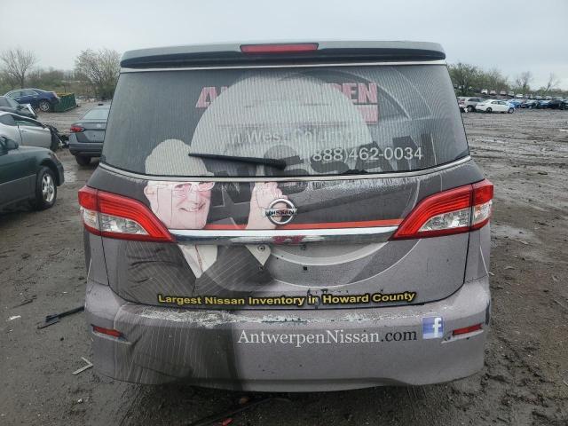 JN8AE2KP5C9035875 - 2012 NISSAN QUEST S GRAY photo 6