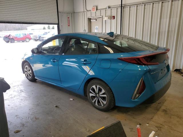 JTDKARFP4H3055575 - 2017 TOYOTA PRIUS PRIM BLUE photo 2
