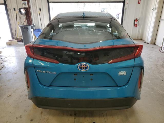 JTDKARFP4H3055575 - 2017 TOYOTA PRIUS PRIM BLUE photo 6