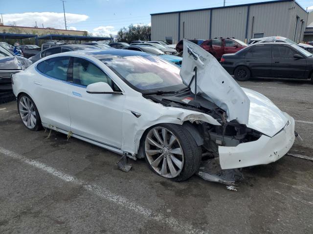 5YJSA1E26HF183732 - 2017 TESLA MODEL S Սպիտակ լուսանկար 4