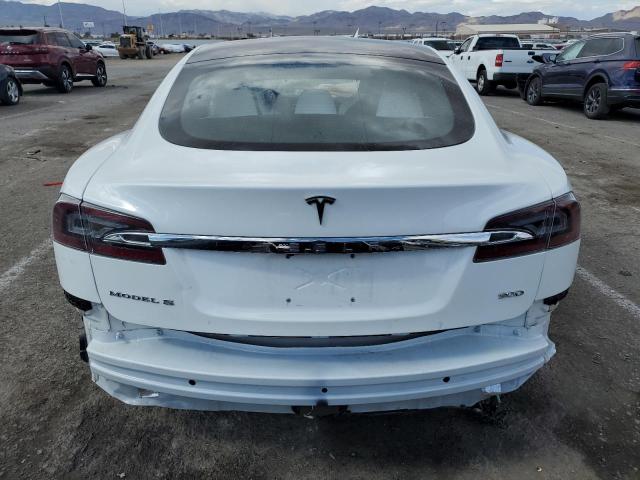5YJSA1E26HF183732 - 2017 TESLA MODEL S Սպիտակ լուսանկար 6