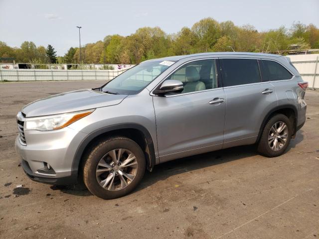 5TDJKRFH9FS206441 - 2015 TOYOTA HIGHLANDER XLE SILVER photo 1