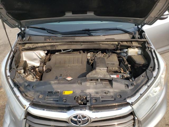 5TDJKRFH9FS206441 - 2015 TOYOTA HIGHLANDER XLE SILVER photo 12