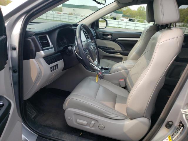 5TDJKRFH9FS206441 - 2015 TOYOTA HIGHLANDER XLE SILVER photo 7