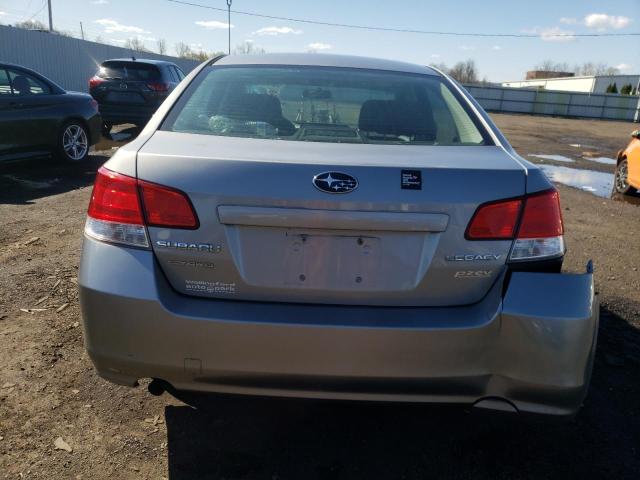 4S3BMBA67A3234745 - 2010 SUBARU LEGACY 2.5I SILVER photo 6