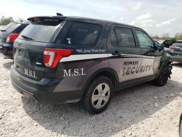 1FM5K8AR2GGA08027 - 2016 FORD EXPLORER POLICE INTERCEPTOR 黑色 照片 3