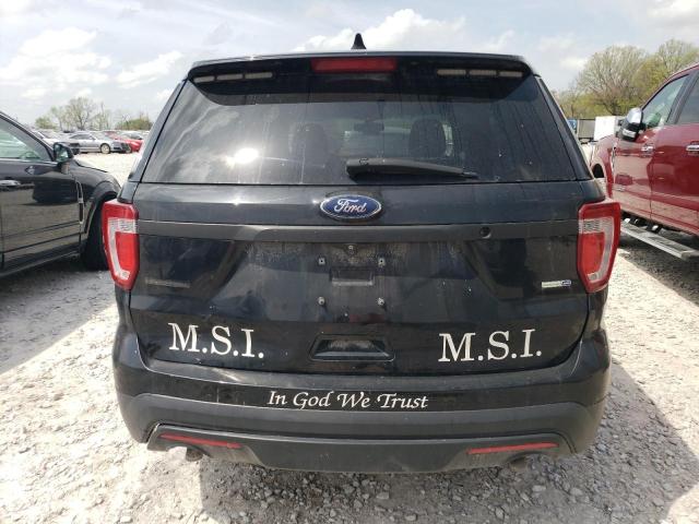 1FM5K8AR2GGA08027 - 2016 FORD EXPLORER POLICE INTERCEPTOR 黑色 照片 6