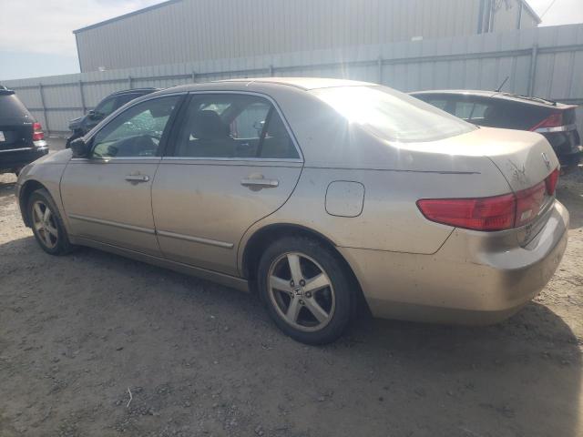 1HGCM56785A063174 - 2005 HONDA ACCORD EX GOLD photo 2