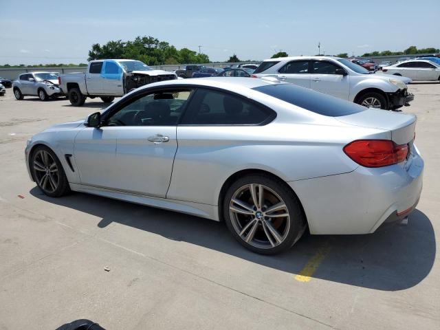 WBA3R1C55EF774519 - 2014 BMW 435 I SILVER photo 2