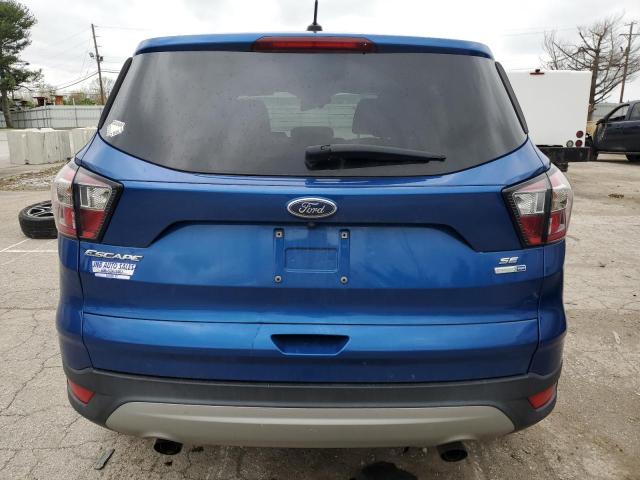 1FMCU9GD8HUB98776 - 2017 FORD ESCAPE SE BLUE photo 6