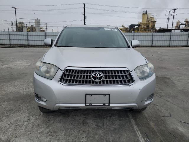 JTEEW41A182002869 - 2008 TOYOTA HIGHLANDER HYBRID SILVER photo 5