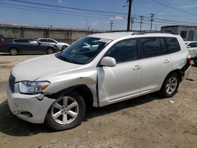 JTEZA3EH9A2010211 - 2010 TOYOTA HIGHLANDER WHITE photo 1