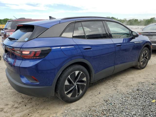 WVGTMPE23MP061727 - 2021 VOLKSWAGEN ID.4 PRO S ლურჯი ფოტო 3