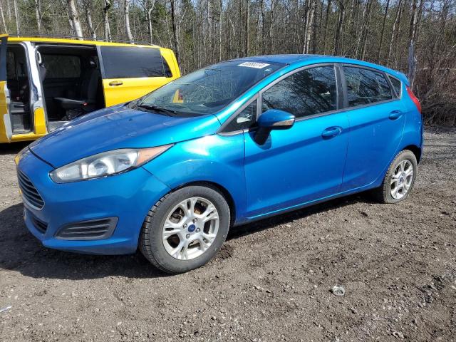 3FADP4EJ5EM101289 - 2014 FORD FIESTA SE BLUE photo 1