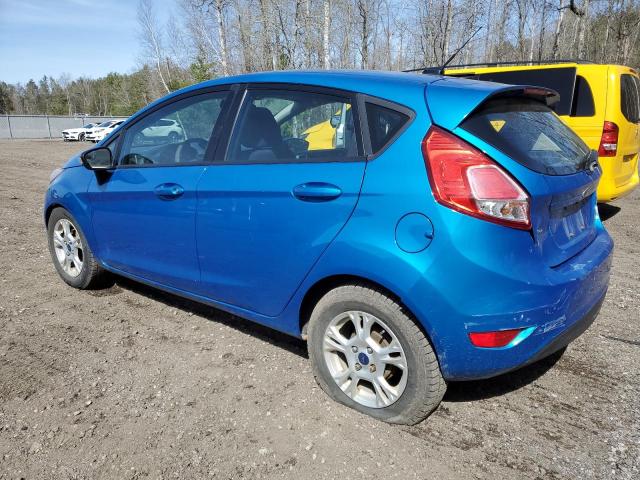 3FADP4EJ5EM101289 - 2014 FORD FIESTA SE BLUE photo 2