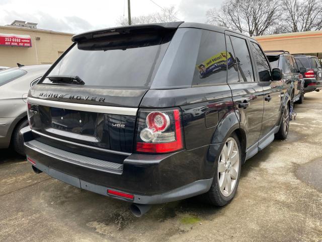 SALSF2D41CA726733 - 2012 LAND ROVER RANGE ROVE HSE BLACK photo 4