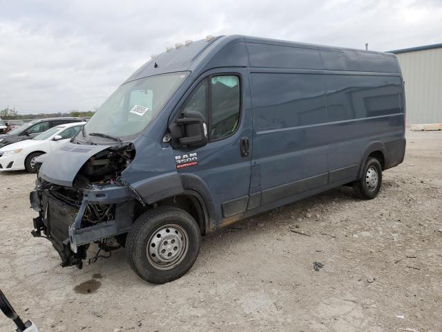 3C6URVJG2LE112687 - 2020 RAM PROMASTER 3500 HIGH ლურჯი ფოტო 1