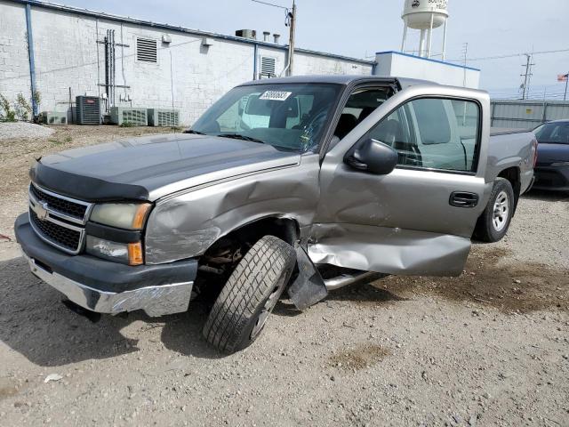 1GCEC19X97Z116127 - 2007 CHEVROLET SILVERADO C1500 CLASSIC GRAY photo 1