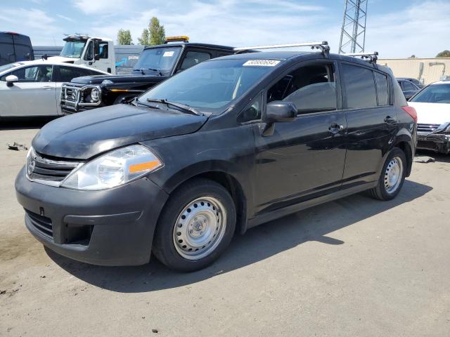 3N1BC1CP8CK200767 - 2012 NISSAN VERSA S BLACK photo 1