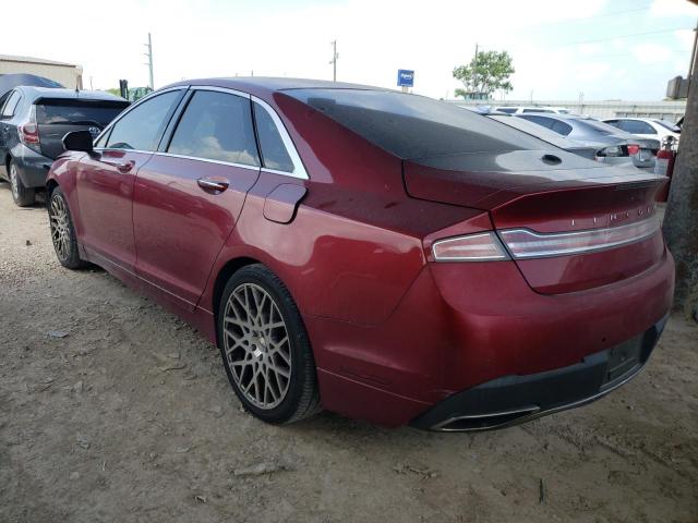 3LN6L5E95HR637950 - 2017 LINCOLN MKZ RESERVE წითელი ფოტო 2
