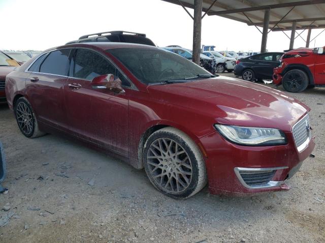 3LN6L5E95HR637950 - 2017 LINCOLN MKZ RESERVE წითელი ფოტო 4