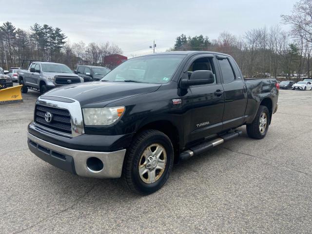 5TBBV54137S474597 - 2007 TOYOTA TUNDRA DOUBLE CAB SR5 BLACK photo 1