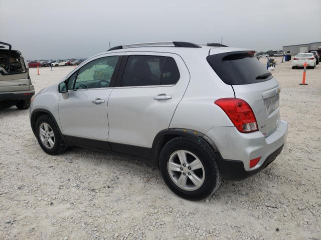 KL7CJLSBXHB151208 - 2017 CHEVROLET TRAX 1LT SILVER photo 2