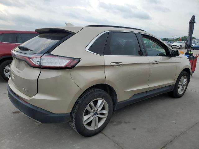 2FMPK3J87HBB40633 - 2017 FORD EDGE SEL GOLD photo 3