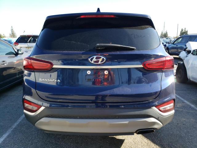 5NMS33AD5KH010979 - 2019 HYUNDAI SANTA FE SEL BLUE photo 6