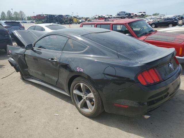 1FA6P8AM4G5201313 - 2016 FORD MUSTANG BLACK photo 2