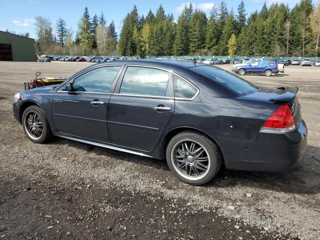 2G1WC5E39C1235273 - 2012 CHEVROLET IMPALA LTZ BLACK photo 2